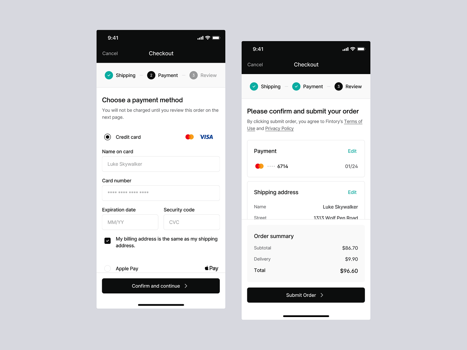 E-Commerce Checkout מאת Fintory