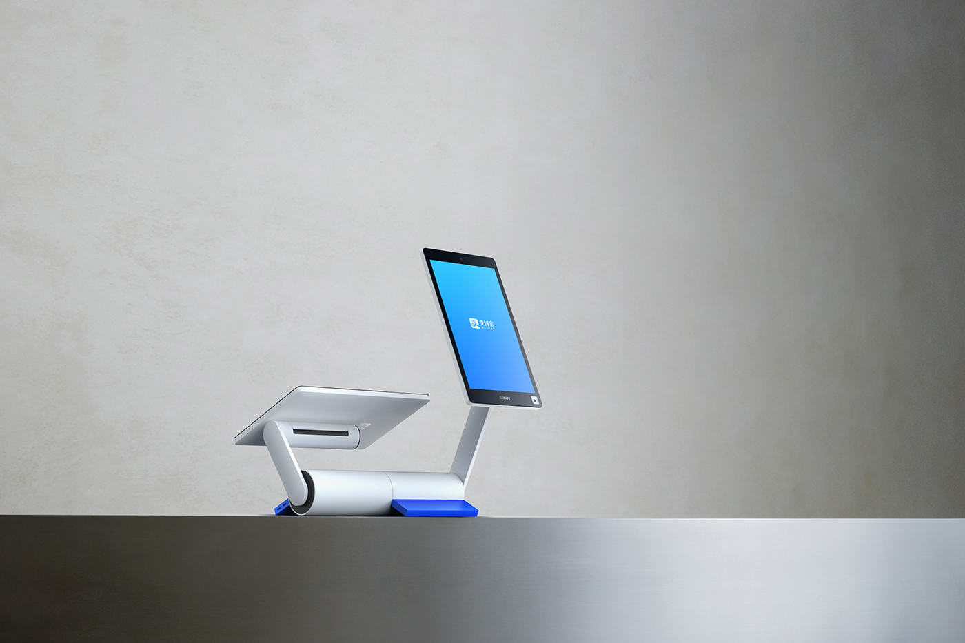 Alipay P1 קופת POS משולבת חומרה